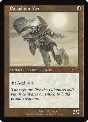 Palladium Myr (Retro Frame) card from WPN & Gateway Promos