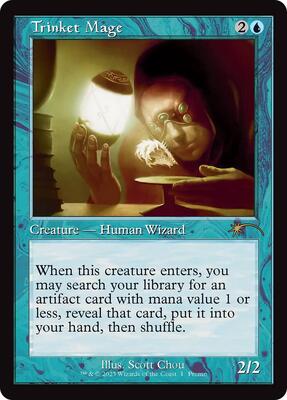 Trinket Mage (Retro Frame) card from WPN & Gateway Promos