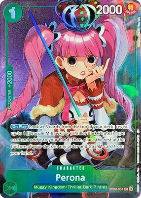 Perona (Illustration Box Vol.4) card from One Piece Promotion Cards