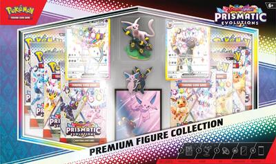 Prismatic Evolutions Premium Figure Collection card from SV: Prismatic Evolutions