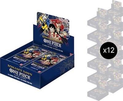 Romance Dawn - Booster Box Case (Wave 1 - Blue) card from Romance Dawn