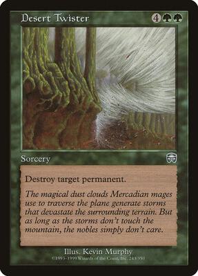 Desert Twister card from Mercadian Masques