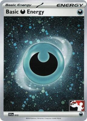 Basic Darkness Energy - 015 (Cosmos Holo) card from Prize Pack Series Cards