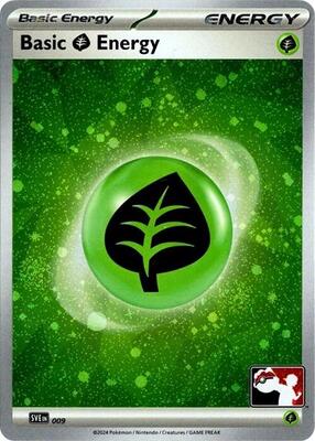 Basic Grass Energy - 009 (Cosmos Holo) card from Prize Pack Series Cards
