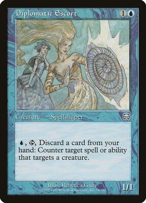 Diplomatic Escort card from Mercadian Masques