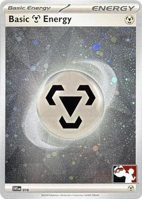 Basic Metal Energy - 016 (Cosmos Holo) card from Prize Pack Series Cards