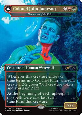 Colonel John Jameson - Huntmaster of the Fells (Borderless) card from Media Promos