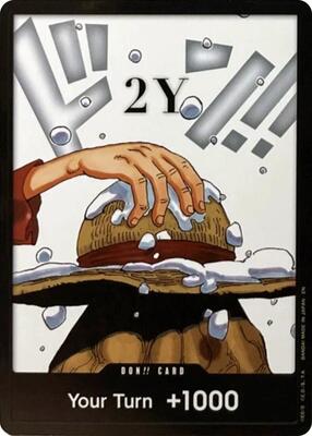 DON!! Card (2Y) (Double Pack Set Vol. 8) card from Legacy of the Master