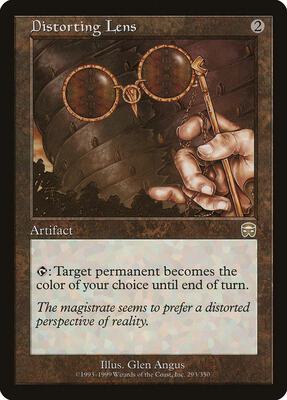 Distorting Lens card from Mercadian Masques