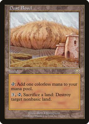 Dust Bowl card from Mercadian Masques