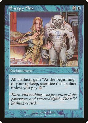 Energy Flux card from Mercadian Masques