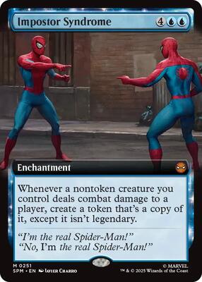 Impostor Syndrome (Extended Art) card from Marvel's Spider-Man