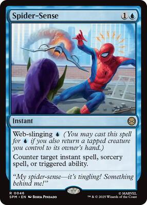Spider-Sense card from Marvel's Spider-Man