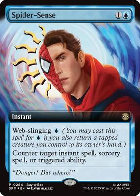 Spider-Sense (Extended Art) card from Buy-A-Box Promos