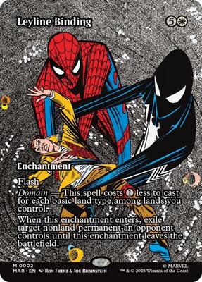 Leyline Binding (Borderless) card from Marvel Universe Eternal-Legal