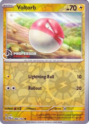 Voltorb - 066/193 card from Professor Program Promos