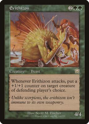 Erithizon card from Mercadian Masques