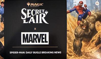 Secret Lair Drop: Secret Lair x Marvel's Spider-Man: Daily Bugle Breaking News - Non-Foil Edition card from Secret Lair Drop Series