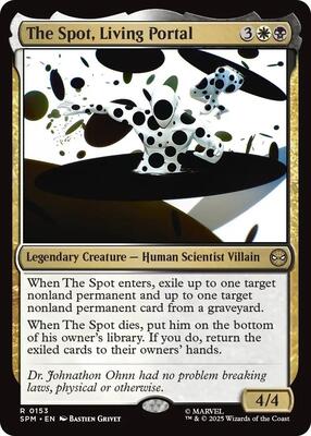 The Spot, Living Portal card from Marvel's Spider-Man