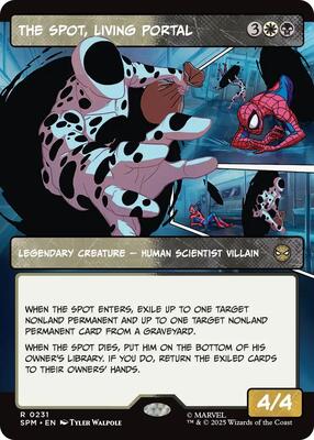 The Spot, Living Portal (Borderless) card from Marvel's Spider-Man