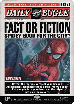Fact or Fiction (1995) card from Secret Lair Drop Series