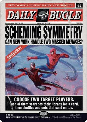 Scheming Symmetry (1997) card from Secret Lair Drop Series