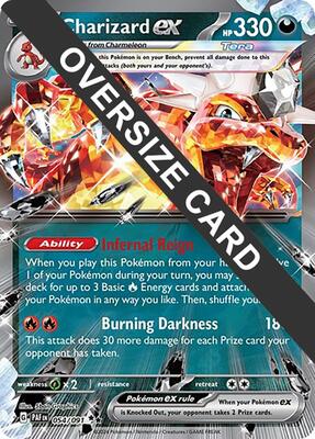 Charizard ex - 054/091 card from Jumbo Cards