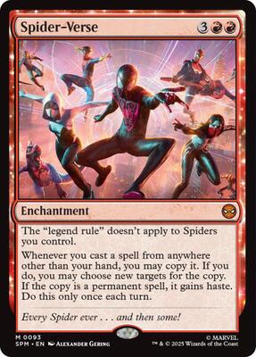 Spider-Verse card from Marvel's Spider-Man