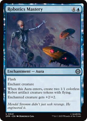 Robotics Mastery card from Marvel's Spider-Man