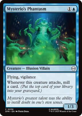 Mysterio's Phantasm card from Marvel's Spider-Man