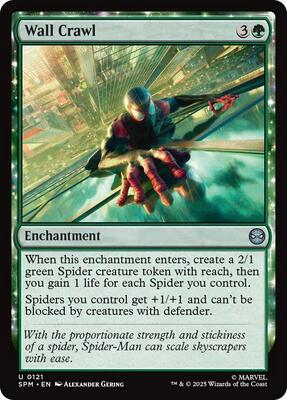 Wall Crawl card from Marvel's Spider-Man