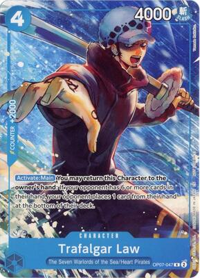 Trafalgar Law (Welcome Pack Vol. 2) card from One Piece Promotion Cards