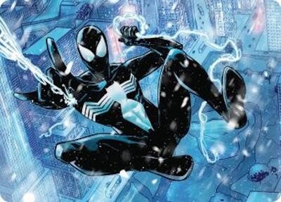 Spectacular Spider-Man (Black) Art Card card from Art Series: Marvel's Spider-Man