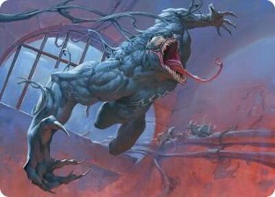 Venom, Evil Unleashed Art Card card from Art Series: Marvel's Spider-Man