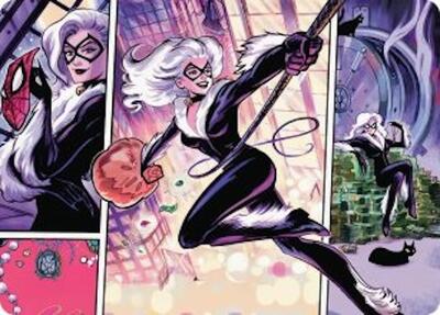 Black Cat, Cunning Thief Art Card card from Art Series: Marvel's Spider-Man