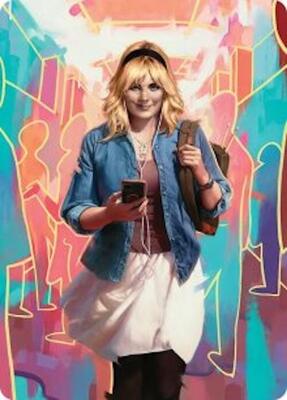 Gwen Stacy Art Card (13/54) card from Art Series: Marvel's Spider-Man