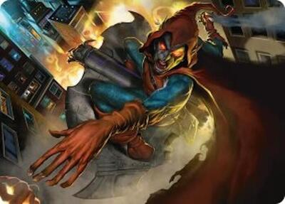 Hobgoblin, Mantled Marauder Art Card card from Art Series: Marvel's Spider-Man