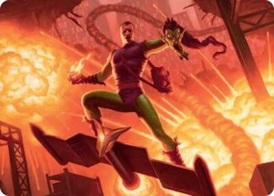 Green Goblin, Revenant Art Card card from Art Series: Marvel's Spider-Man