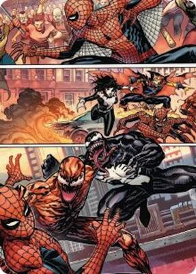 Maximum Carnage Art Card card from Art Series: Marvel's Spider-Man