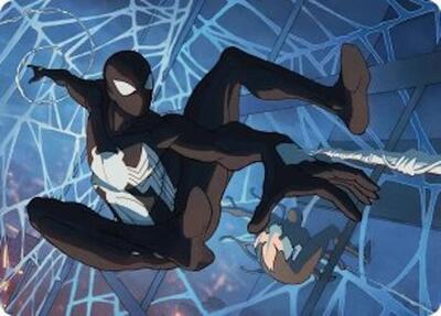 Symbiote Spider-Man Art Card card from Art Series: Marvel's Spider-Man