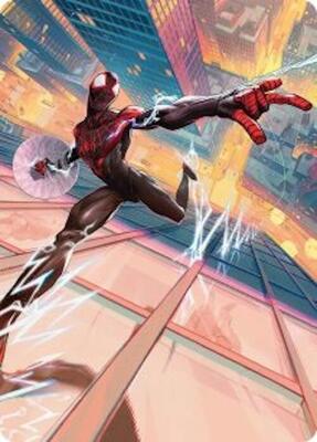 Ultimate Spider-Man Art Card card from Art Series: Marvel's Spider-Man