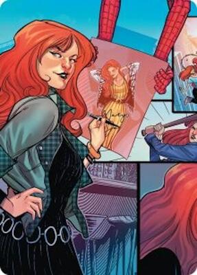 Mary Jane Watson Art Card card from Art Series: Marvel's Spider-Man
