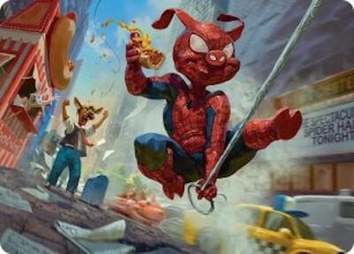 Spider-Ham, Peter Porker Art Card card from Art Series: Marvel's Spider-Man