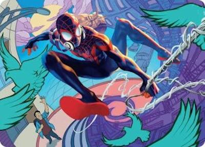 Spider-Man, Brooklyn Visionary Art Card card from Art Series: Marvel's Spider-Man