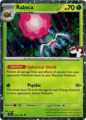 Rabsca - 024/162 (Cosmos Holo) card from Prize Pack Series Cards