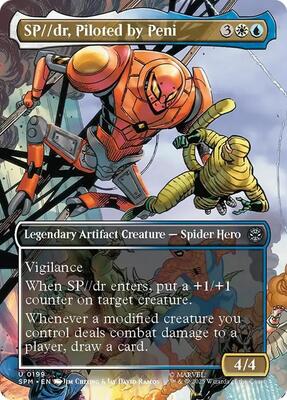 SP//dr, Piloted by Peni (Borderless) card from Marvel's Spider-Man