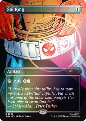 Sol Ring (1993) (Rainbow Foil) card from Secret Lair Drop Series