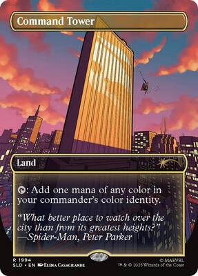 Command Tower (1994) card from Secret Lair Drop Series