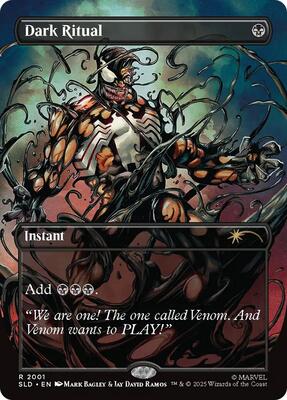 Dark Ritual (2001) card from Secret Lair Drop Series