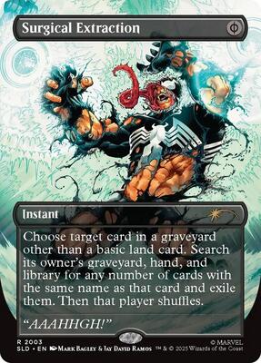 Surgical Extraction (2003) card from Secret Lair Drop Series